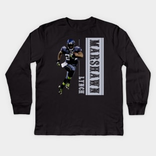 Marshawn Lynch Kids Long Sleeve T-Shirt